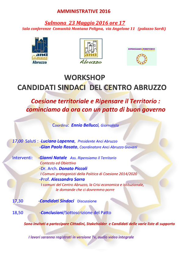 Microsoft Word - Workshop candidati sindaci Centro Abruzzo al vo