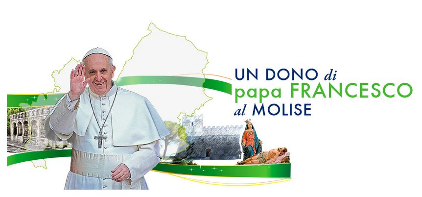 Tutte le tappe della visita di Papa Francesco in Molise. Stilato il programma ufficiale