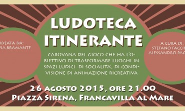 A Francavilla al Mare la “Ludoteca itinerante”