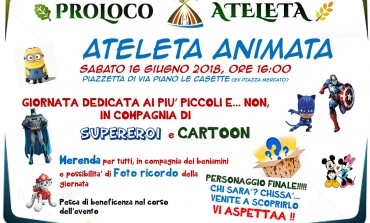 Arrivano i Supereroi ad Ateleta, tutti pronti a sconfiggere il male