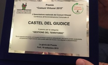 Premio comuni virtuosi, Castel del Giudice sul podio per la "Gestione del territorio"