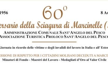 Sant'Angelo del Pesco commemora il 60° anniversario della tragedia a Marcinelle