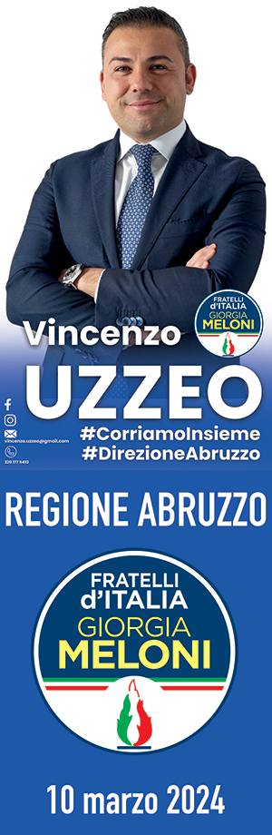 Elezioni Regionali Abruzzo 2024 - Vincenzo Uzzeo Fratelli d'Italia