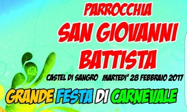 Carnevale a Castel di Sangro, organizza la parrocchia di San Giovanni Battista