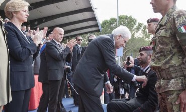 Loreto Di Loreto riceve la medaglia d'oro al valore dell'Arma dei Carabinieri