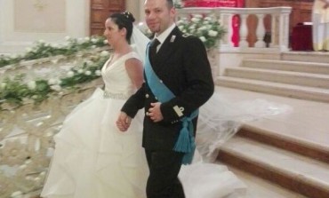 Matrimonio in grande stile per il Capitano dei Carabinieri Domenico Fiorini e Paola Marchesani