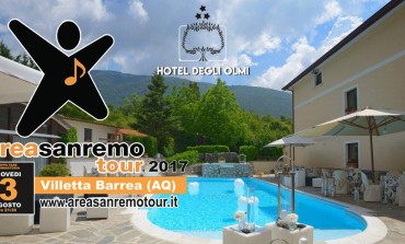 Villetta Barrea - 'Area Sanremo Tour', le prime selezioni all'Hotel degli Olmi