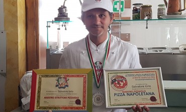 Castel di Sangro, Salvatore Iorio entra con "Il Sorriso" nell'albo dell'Accademia Italiana Pizza