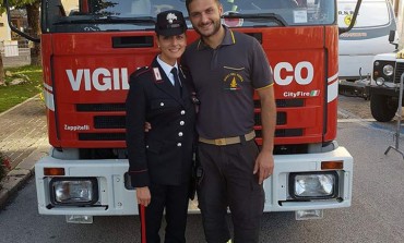 Carabinieri e Vigili del fuoco in festa: è nata una vita