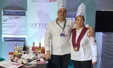 Festival di Sanremo, cena dei Vip con i pomodori dell'azienda Flagella di Castel di Sangro