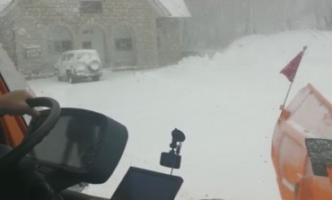 Maltempo, nevicate a Capracotta e Roccaraso