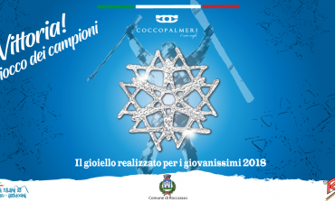 Roccaraso, Coccopalmeri crea "Vittoria": il gioiello simbolo della 41^ edizione del gran premio giovanissimi