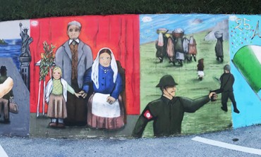 La storia di Ateleta su un murales: la singolare iniziativa della Pro Loco