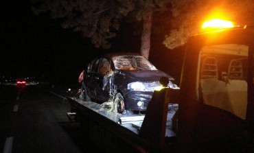Distrugge l'automobile per evitare un cervo e finisce in ospedale, incidente sul Piano delle Cinquemiglia