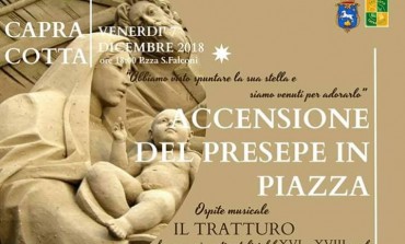 Capracotta, accensione del presepe in piazza Falconi: venerdì 7 dicembre