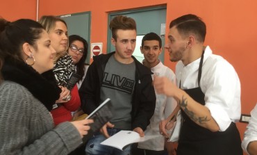 Roccaraso, cibo e vita: gli studenti dell'Alberghiero "De Panfilis" a lezione da Ugo Patierno, autore del libro-ricettario Metà