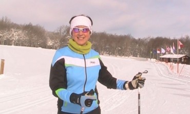 La campionessa Sabina Valbusa è tornata a sciare a Capracotta: nel 1997 salì sul podio dei campionati italiani di fondo