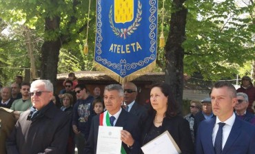 L'Aquila, medaglia di bronzo al merito civile per il Comune di Ateleta