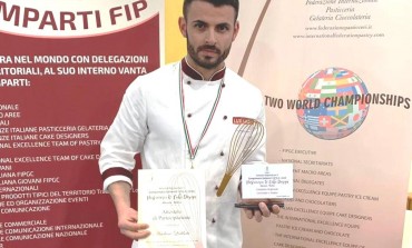Agnone, Andrea Labbate pasticciere over top: campione regionale assoluto di cioccolateria e pralineria