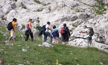 Turisti innamorati del Parco Nazionale d'Abruzzo, Lazio e Molise