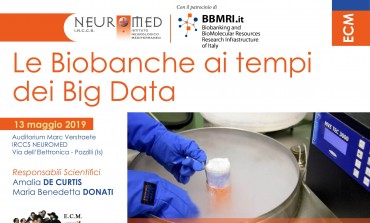 Neuromed, convegno "Le biobanche ai tempi dei big data"