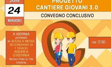 Isernia, 'progetto cantiere giovani 3.0': domani il convegno alla scuola 'Andrea d'Isernia'