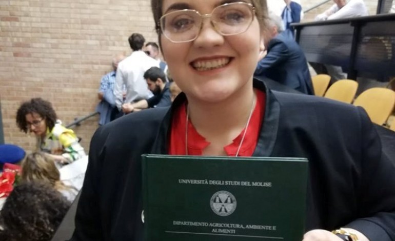 Laurea, Wwf Molise elogia la dottoressa di Castel di Sangro Valeria Papili