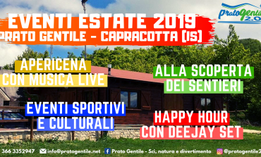 L'estate dei divertimenti è a Capracotta, ecco il programma di Prato Gentile 2.0