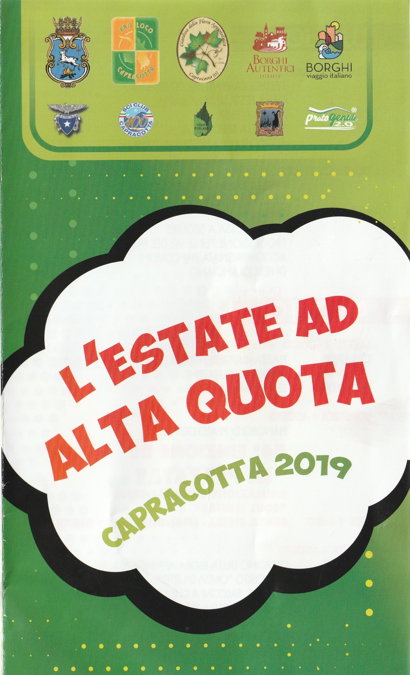 Estate ad Alta Quota Capracotta 2019