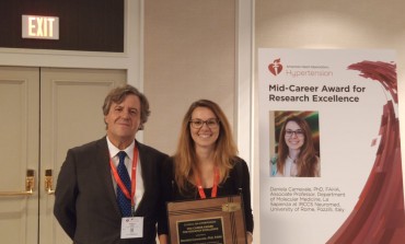 New Orleans, consegnato alla ricercatrice Neuromed  Daniela Carnevale il premio Mid-Career Award for Research Excellence