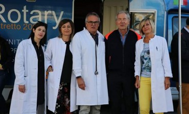 Screening cardiologico, successo per l'iniziativa del Rotary Club di Agnone. Bertolaso: "Questo è il vero volontariato"