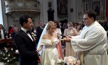 Il sindaco di Roccaraso sposa a Castel di Sangro la sua Annalisa