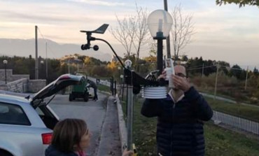 Pescopennataro installa la stazione meteo