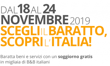 'Settimana del Baratto', pioggia di adesioni: vacanze gratis in cambio di beni e servizi