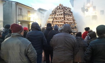 Pietrabbondante, buona partecipazione al "fuoco che unisce"