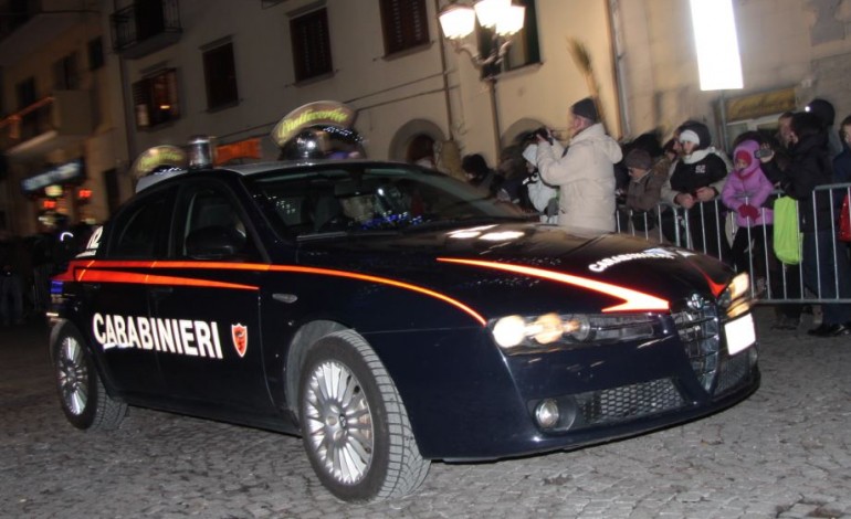 Pescasseroli: minaccia di morte con un machete, arrestato dai Carabinieri