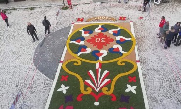 Pescasseroli, si rinnova la tradizione dell'infiorata