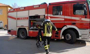 Esplosione a Pescasseroli, Vigili del Fuoco intervengono per lo scoppio di gpl