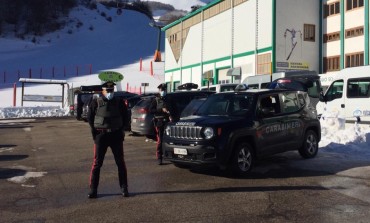 Impianti sciistici aperti a Roccaraso, i Carabinieri effettuano controlli sulle piste