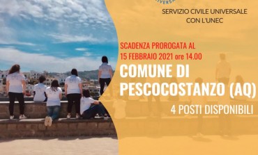 Servizio Civile a Pescocostanzo, Sindaco Sciullo "ottima occasione per i giovani"