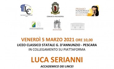 Pescasseroli: Premio Nazionale Benedetto Croce, primo appuntamento 5 marzo