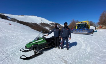 Distacco valanga Monte Pratello, esercitazione dalla Protezione Civile della Regione Abruzzo