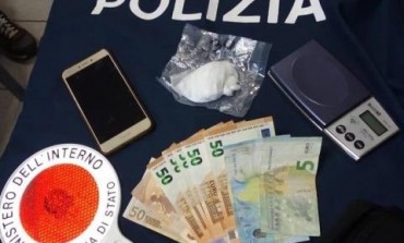 Arresto per detenzione di stupefacenti, sequestrati 29 grammi di cocaina