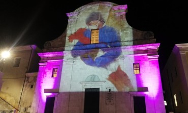 Giornata internazionale dell'infermiere, la chiesa S. Giovanni Battista si illumina a Castel di Sangro
