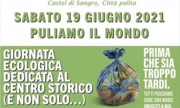 Puliamo il Mondo 2021: Legambiente Abruzzo, raccolta di rifiuti a Castel di Sangro