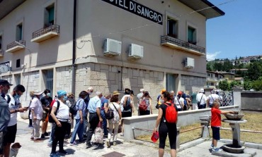 Transiberiana d'Italia a Castel di Sangro, 560 turisti a bordo del treno storico