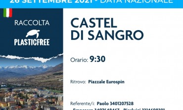 Plastic Free Onlus: seconda data nazionale, domenica 26 appuntamento a Castel Di Sangro