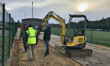 Castel Di Sangro calcio: tribune coperte al "Campo D", iniziano i lavori di adeguamento