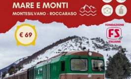 Treno storico "Mare e Monti" da Montesilvano a Roccaraso, dal 9 gennaio in carrozza
