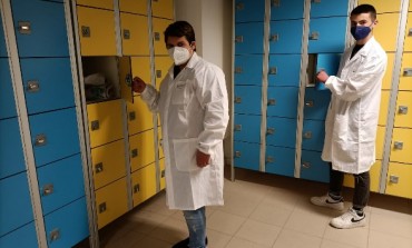 Armadietti nuovi per gli studenti del "Serpieri", una visione di scuola motivazionale